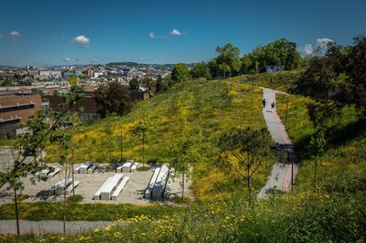 Parque verde de 2,5 hectares na cidade de Braga é finalista de prémio nacional